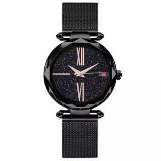 Watches Accessories❁❁♛LILY Women starry magnetic buckle stainless steel watch#XW