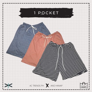 [AC Trends] Fashion Unisex Casual Drawstring Cotton 2 Pockets Jogger Sweat Shorts