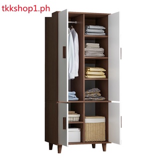 Wardrobe Modern and Simple Household Bedroom Children Hanging for Renting Room with Economical Storage Cabinet