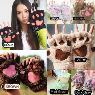 🇵🇭 Fingerless Cat Paw Gloves (7 colors available) (1)