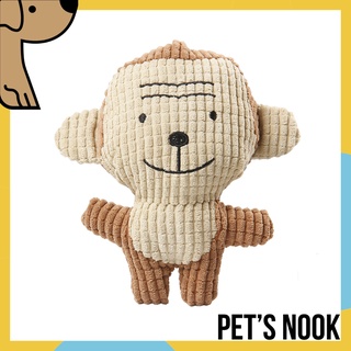 Monkey Cute Stuffed Chew Toy for Dogs and Puppies