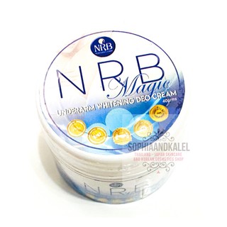 NRB Magic Underarm Whitening Deo Cream 40g