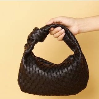 PU Leather Bag For Women Woven Bag Croissant Bag Handbag Cloud Bag