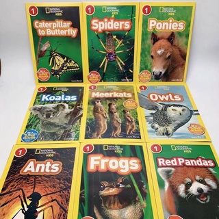 ON HAND NATIONAL GEOGRAPHIC KIDS LEVEL 1 - 25 BOOKS PER SET