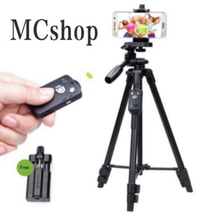 MCshop Original Yunteng VCT 5208 VCT5208 Bluetooth tripod camera tripod