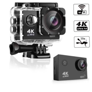 4K Ultra 16MP HD 2"1080P WiFi Action Sports Camera (BLACK) (1)