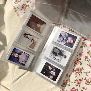 Polaroid frosted photo album 3-inch small card for 84 card tickets (1)