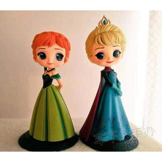 2 in 1 set Frozen 2 Elsa and Anna Qposket No box