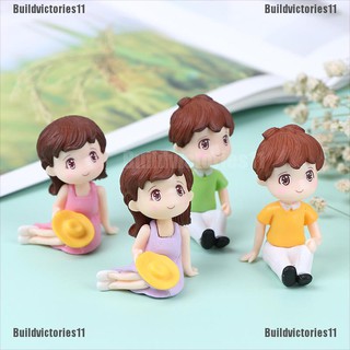 [BDVS] Decoration Miniatures Couple Sweety Lovers Garden Figurines Bonsai Ornament
