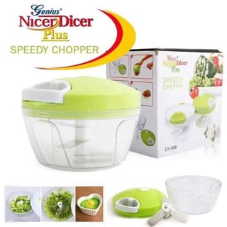 Kitchen Spiral Food Speedy Chopper dicer Meat Fruit Cutter