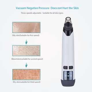 Electric Blackhead Remover Face Pore Cleaner Acne Pimple Removal Vacuum Suction Facial Machine (8)