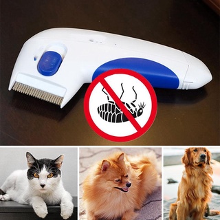 Flea Doctor Electric Flea Cleaning Comb Lice Remover for Pet Dogs & Cats Supplies Pet Cleaning Tool