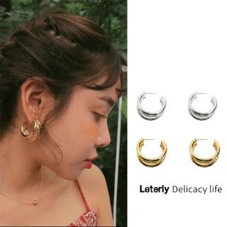「Leterly」European and American retro circle temperament wild earrings A861