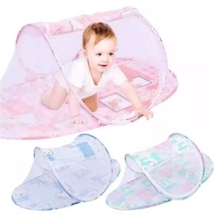 ﹉Baby Foldable Bed Anti Mosquito Net Crib No installation