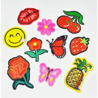1pc Cute Iron On Patches Applique Embroidery