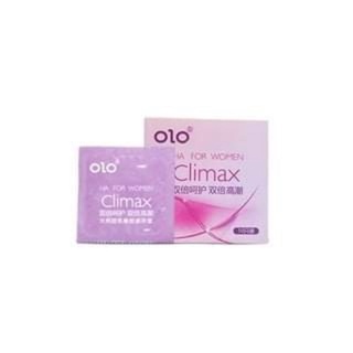 Olo Ha For Women Climax Pink 10 pcs Natural Latex Condom Sex Product Safe