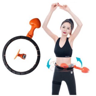 (COD) Hula Hoop Removable Hula-Hoop Thin Waist Fitness Equipment Circle Massage Foam