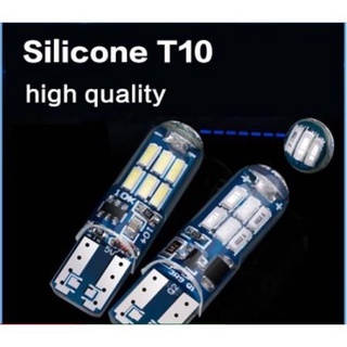 Plate Accessories₪☽SN Silicone T10 W5W width light DRL License plate light U-243