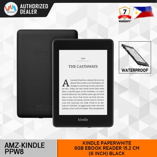 Kindle Paperwhite (10th gen) - with Built-in Light, Waterproof, 8 GB, WiFi - VMI DIRECT