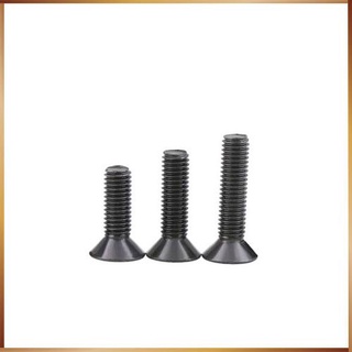 (100pc/lot) M3,M4,M5 *L =8~50mm m3 bolt M3 screws DIN carbon steel inox Hex socket flat countersunk