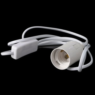 Power Plug Bulb Cord E27 Lamp Switch Socket (4)
