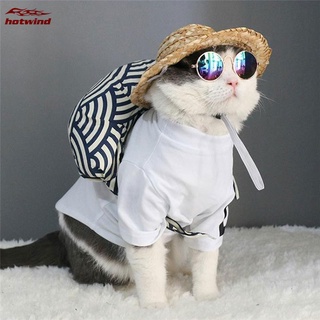 accessoryPet supplies◕HW Pet Supplies Mini Dogs Straw Hat Cat Sun for Cats Funny Access