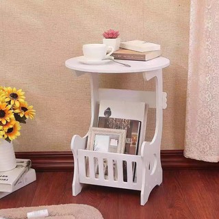 Simple mini bedside cabinet rounded storage cabinet storage bedside cabinet