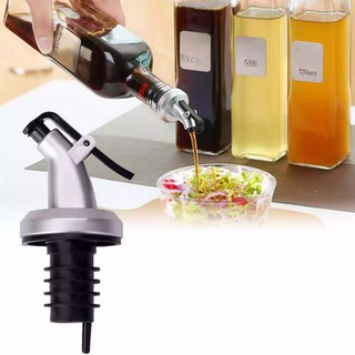 Oil Sauce Vinegar Bottle Flip Cap Stopper Dispenser Pourer Faucet Kitchen Tool