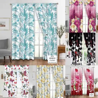 DHD Butterfly Curtain for window 100*210CM kurtina COD (1)