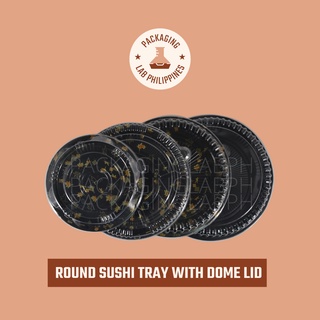 [10pcs] Round Sushi Tray /Takoyaki Tray