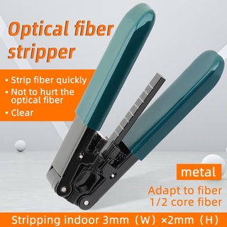FTTH Fiber Optic Stripping tool With Scale Manual Wire Stripper Plier For Stripping Flat Drop Cables