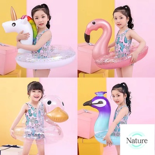 Kids Floater Inflatable Swimming Swimming Ring / Peacock / Unicorn / Flamingo / Duck/D02013
