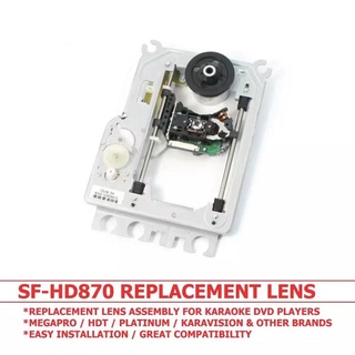 [Ready Stock] SF-HD870 SF-HD870A Replacement Optical Lens Assembly For Platinum Megapro HDT Karavision Karaoke DVD Players Mechanical Assembly Single Head