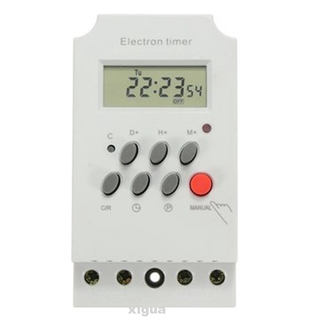 Microcomputer Control Digital Display Battery Operated Home Electronic Programmable Timer Switch