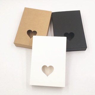100Pcs/pack Kraft Paper Jjewelry Packgaing Drawer Style Box Wedding Candy Gift Box Party Favor Suppl