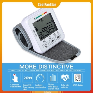 Auto Digital Arm Blood Pressure Monitor Tonometer Sphygmomanometer LCD Measure Presure