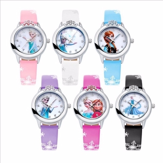 Frozen Kids Watch Cute Elsa Anna Princess Watch Cartoon Fashion Watch for Girls (1)