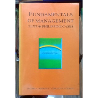 fundamental of management by echanis