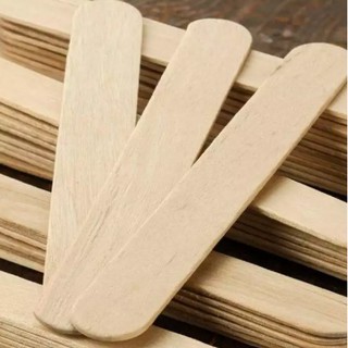 Home Goods 50 Pieces Ice cream Stick Popsicle Stick Natural Wood Kids Crafts Ice Cream Lolly Cake (6)