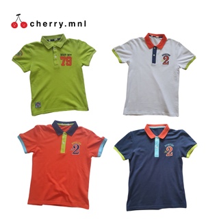 Polo Shirt for 4 years old to 12 years old Boys Kids Korean Fashion