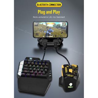 [Promo In Stock] Upgraded 4 Piece Gaming Set COD PUBG Controller Converter Mobile Controller Gaming Keyboard Mouse Converter (9)