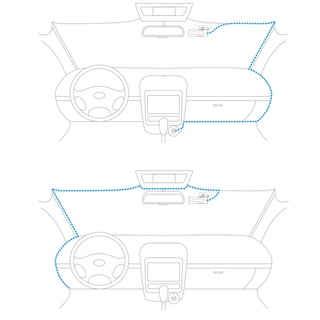 ❏P82B Car WiFi Hidden Driving Recorder Loop Recording Night Vision Wireless Dash Cam