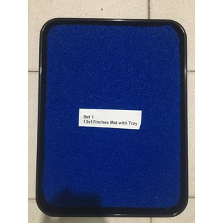 DISINFECTING COIL MAT TRAY SET 13x17 INCHES