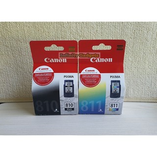 Genuine Canon Pixma 810 and 811 Ink Cartridge (Set)