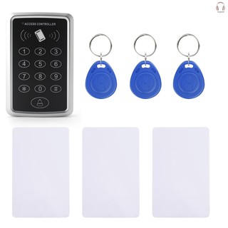 ⭐ Door Access Controller RFID Reader 125KHz Access Control Keypad Digital Panel Card Reader Home Safety Protection Door Lock System