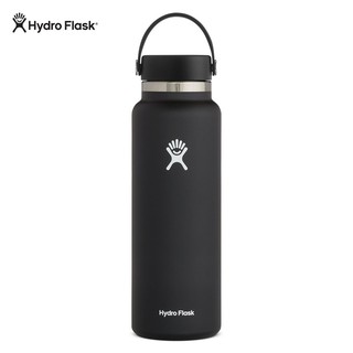 Hydro Flask 40 oz Black 2.0 Wide Mouth