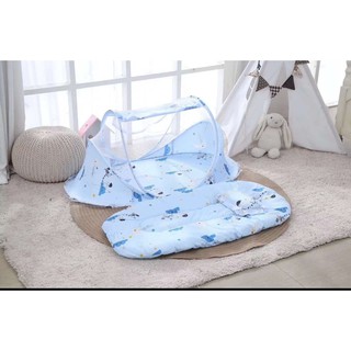 Baby Mosquito Net Comfortable Bed With Pillow Folding Mosquito net High Quality (2)