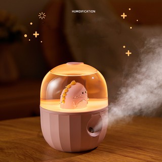 Cute Design Humidifier 200ML Battery Diffuser Portable Air Freshener Wireless Nebulizer With LED Night Light
