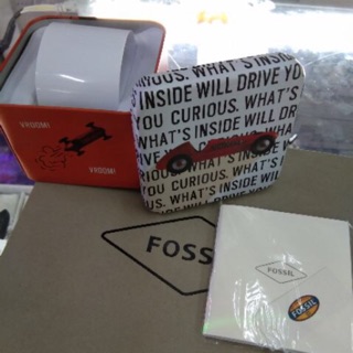 FOSSIL Box with manual paperbag