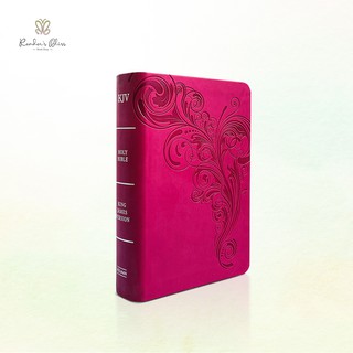 KJV Large Print Compact Reference Bible LeatherTouch - Pink